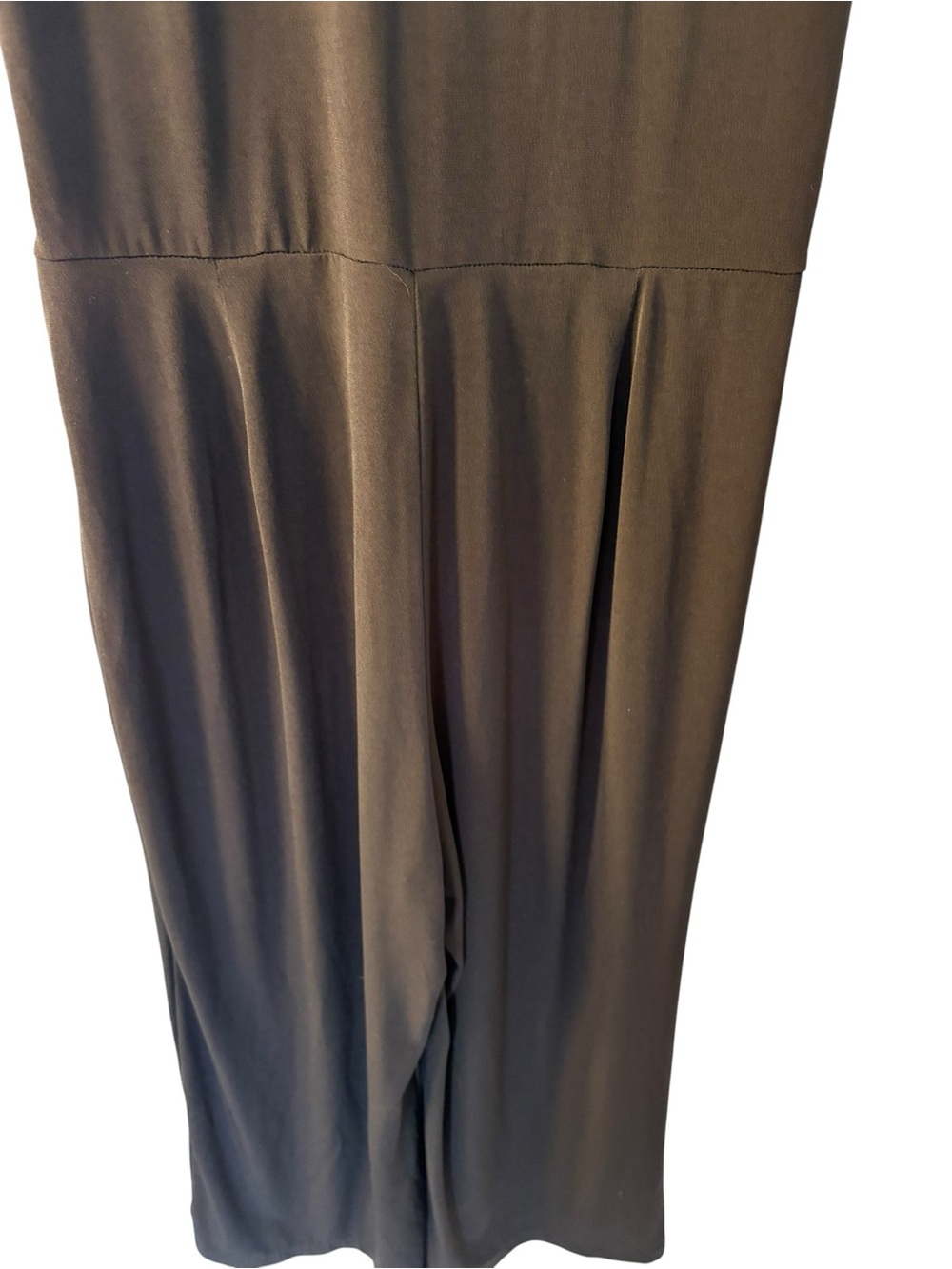 Michael Kors Black Sleeveless Zip-Front Jumpsuit with Chest Pockets - Picture 8 of 8